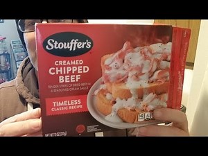 Stouffer's Creamed Chipped Beef Food Review