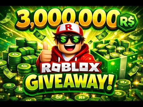 Giving 3,000,000 Robux to very vierwer
