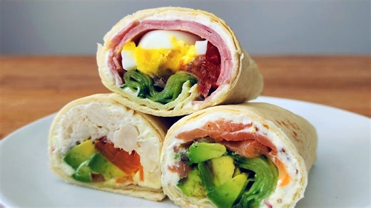 3 easy cold breakfast wraps for one: No-cook, delicious & ready in minutes!