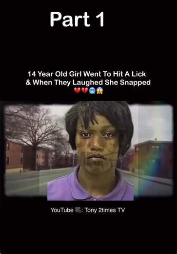 14 Year Old Girl Went To Hit A Lick & When They Laughed She Snapped (Part 1) #baltimore #streets #money #truecrime #realstories