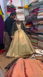 Tissue Frock with Velvet Jacket | Trendy Designs and Styles 2024