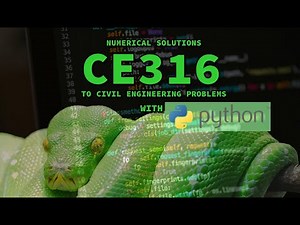 CE 316 Structural Matrix Analysis - 3 Member Truss with Python