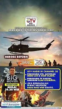 All the hottest movies are here, watch them on GTV!