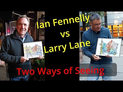 NYC Sketch Showdown: Architect Larry Lane vs. Artist Ian Fennelly