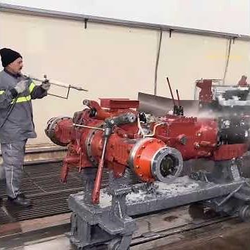 Inside Tractor Factory in 3rd World