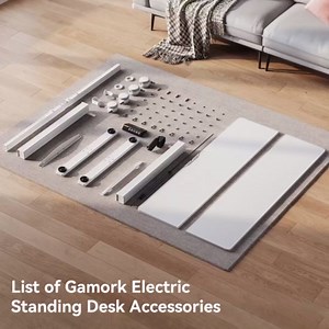 Electric Standing Desk,32x24 Inches Adjustable Height Stand up Desk, Sit Stand Home Office Desk with Splice Board, 3 Preset Heights,Equipped with Hooks,Ergonomic Computer Desk Workstation，Black