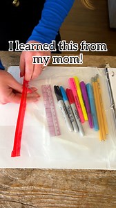 81K views · 554 reactions | How to make a DIY binder pencil pouch from a ziplock bag! #schoolsupplies #pencil This original video was produced by Network Media, LLC and Jeff & Lauren Productions. | Home Hacks & Easy Snacks | Facebook