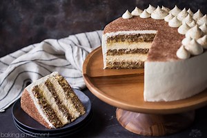 Tiramisu Cake - just like the traditional Italian dessert, in cake form!