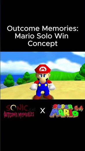 Outcome Memories: Mario Solo Win Concept