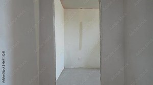 Russian special forces officer armed with a pistol. The doctrine of special forces in the building. A soldier in armor and balaclava. Tactical training in the army.