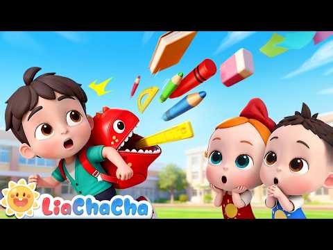 School Bag Song | EP280 | Getting Ready for School | Toddler Songs | Preschool Learning | LiaChaCha