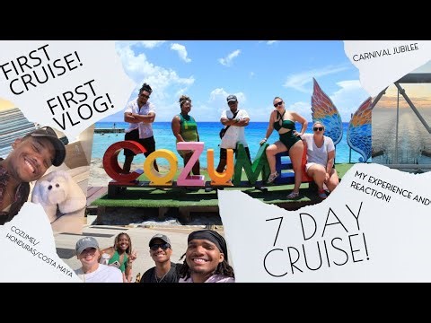 First Time Cruise Experience 🚢 Carnival Jubilee Vlog | 7 Day Caribbean Adventure