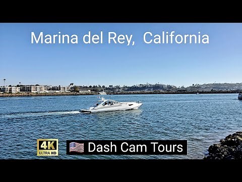 Marina del Rey, California, USA - Ice Cube's House - 4K