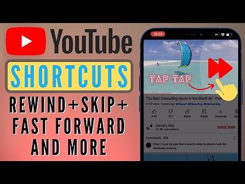 How to Skip Forwards on YouTube | Phone Gestures & Computer Keyboard Shortcuts to Navigate Easily