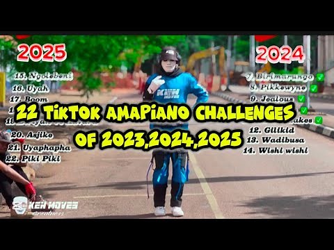 Top 22 Tiktok Amapiano Challenges of 2023,2024 and 2025