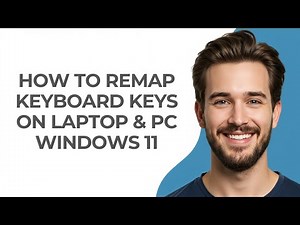 How To Remap Keyboard Keys On Laptop & PC Windows 11 - GUIDE!