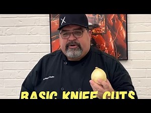 Basic Knife Cuts and How to Do Them