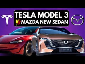 Mazda Says Its NEW Electric Sedan is Way Better Than A Tesla Model 3