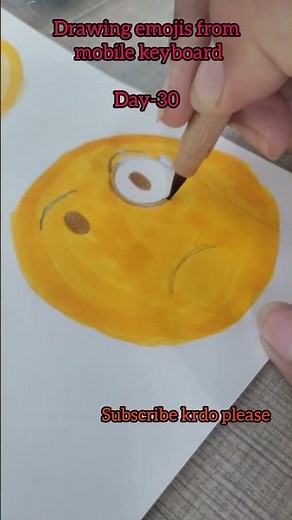 Day 30 #art #artshorts #emoji #emojichallenge