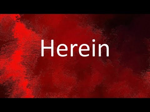 Pronunciation, meaning and usage of the word "Herein". (in Hindi and English)