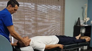 Dr. Mendez using our amazing chiropractic techniques to help our patients! | Dr John Bergman D.C.