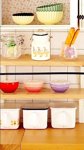 Mini KITCHEN SET cooking toys 🩷 Miniature kitchen set #kitchenset #minikitchen #mini