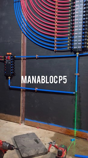 1.6M views · 10K reactions | Manabloc Part V #manabloc #waterline #DIYPlumbing #homerepair #homerenovation #modernhomes | Plumber John | Facebook