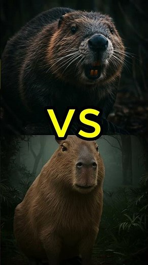 Capybara Takes on the River Squad 🌊🐾 | The Chillest Battle Ever #Capybara #RiverOtter #Beaver