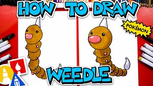 How To Draw Weedle Pokémon - Art For Kids Hub -