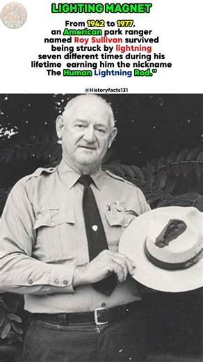 The Man Lightning Hated #history #facts #lucky #destiny #nature #absurdfacts