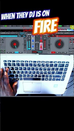 How to Scratch and Mix On "Virtual Dj" using laptop Keyboard in 3 Steps #shortsfeed #shorts #short