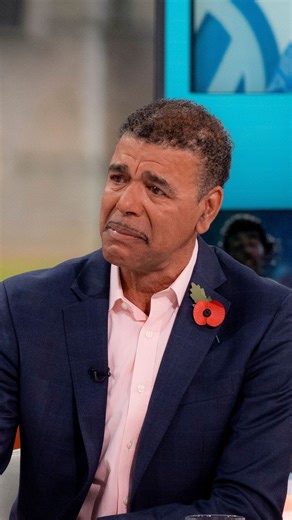 724K views · 7.3K reactions | Too many tears Jeff! Chris Kamara in tears on GMB before Ben Shephard emotionally hugs him #dailystar #tv #chriskamara #gmb | Daily Star | Facebook