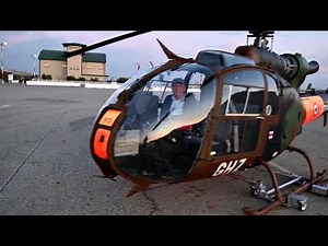 Complete Operation Of Hauling Gazelle With Helicopter Tug