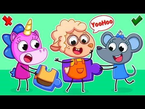 Crazy Body Puzzle Challenge! | Where's My Body Part? 🧩 Children's Stories | Little Mimi 🦄