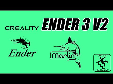 Ender 3 V2 - Marlin Firmware Upgrade - 2022 - Chris's Basement