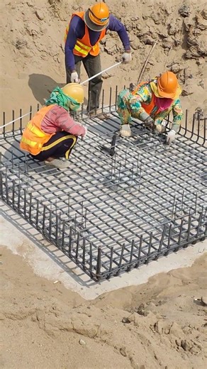 How to Tie Foundation Rebar Like a Pro | Construction Site Walkthrough