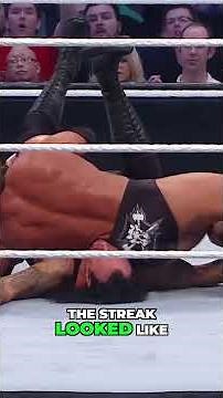 WrestleMania 27: Triple H vs. Undertaker - The Streak's Closest Call #wwe #wrestling #shorts