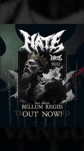 HATE's new album, 'Bellum Regiis' is OUT NOW! #deathmetal #blackmetal #heavymetal #metal #metalblade
