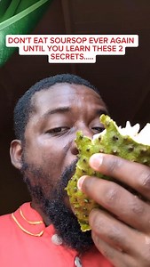 21K views · 7.8K reactions | Still Don’t Eat Soursop? Watch This. #SoursopBenefits #NaturalHealing #SuperfruitPower #ViralFruit #SummerHealing #HerbalRemedy #EatForHealth #NatureCures #FruitHack #HealthyLiving | Javaun Thompson | Facebook