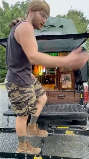 Truck Transforms into a HUGE Camper!