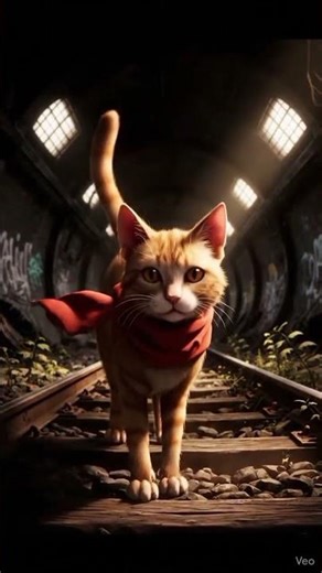 This Gift Gave the Cat Control of Sound 🔊⚡ | Anime Cat Shorts