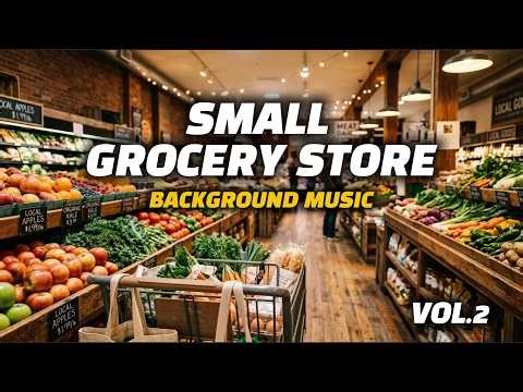 Small Grocery Store Background Music Vol.2 | Calm Retail Atmosphere (1 Hour Store Playlist)