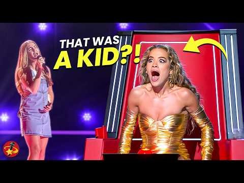 Kids that PROVED They Can Compete with ADULTS! Youngest Singers on The Voice Australia