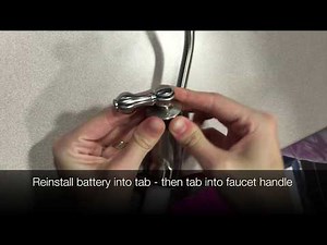 Faucet Battery Reset (Pure Blue H2O 4 Stage RO System)