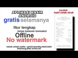 FREE ANDROID CASHIER APPLICATION | CASHIER