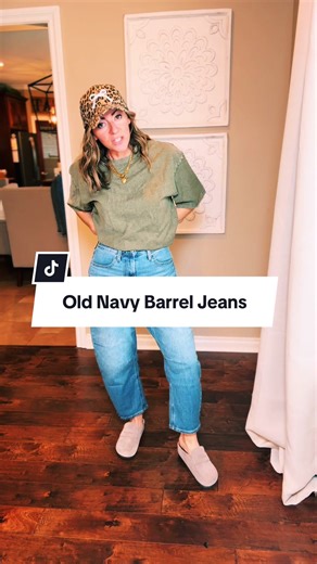 Comfortable Old Navy Barrel Jeans for Every Height