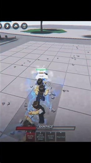 He try to push me in table flip🥀#roblox #robloxpvp #viral #saitamabattlegrounds #trending