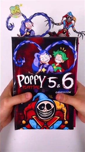⭐️NEW Poppy Playtime 6⁉️Gamebook🩵Rory Redcape💚파피플레이타임 6게임북🩵로리 레드케이프💚