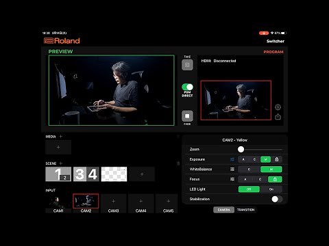 iPadがビデオスイッチャーに！ローランド『AeroCaster Switcher』日本最速レビュー