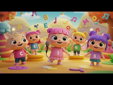 Learning The English Alphabet with Songs|Exiting Rhythm